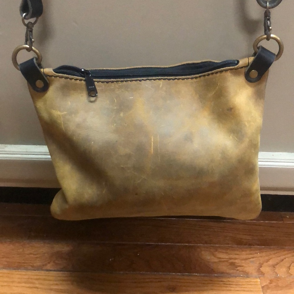 Artisan Made Crossbody Leather Bag